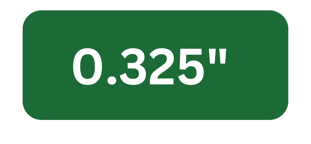 0.352" chains