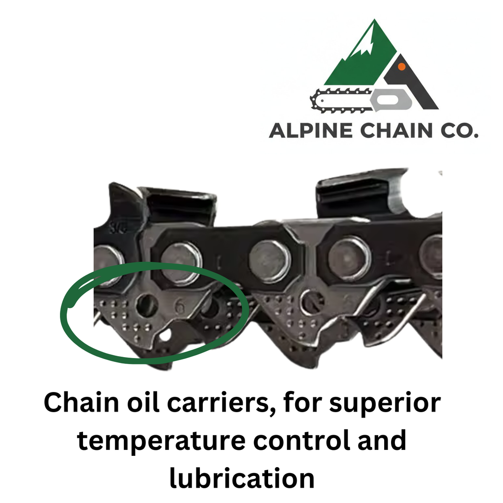 PRE-ORDER 3/8"LP 0.050" Semi-chisel Chain loops